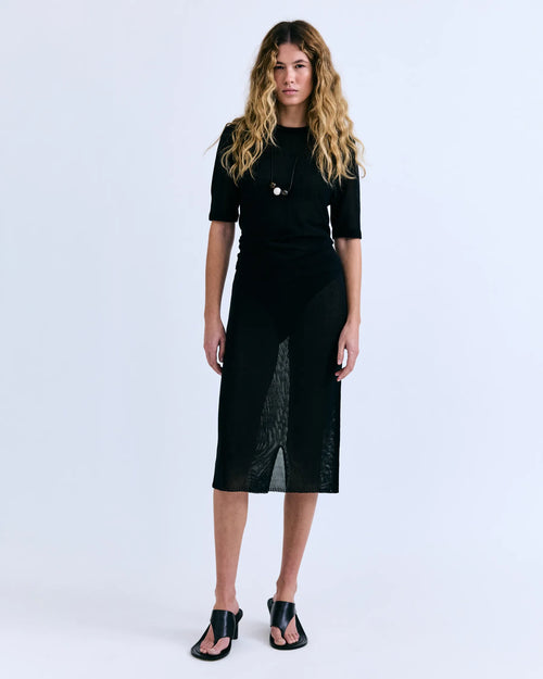 Freddy Straight Midi Skirt