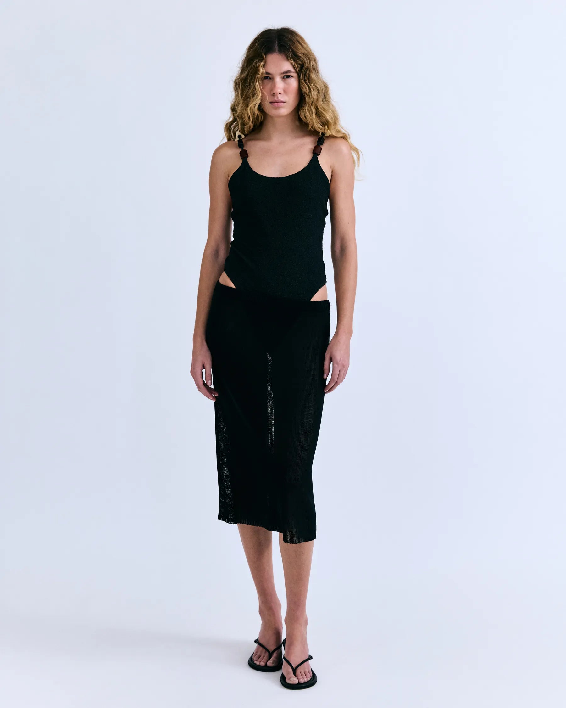 Freddy Straight Midi Skirt