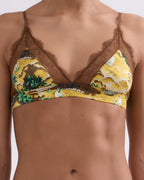 Love Lace Delicate Triangle Bralette