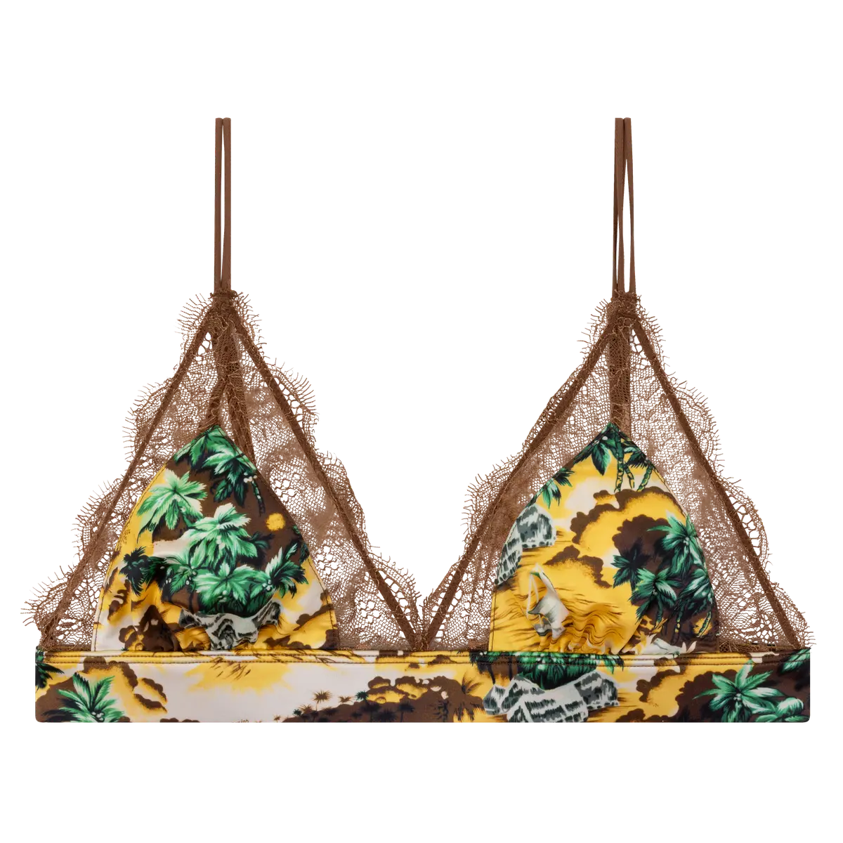 Love Lace Delicate Triangle Bralette