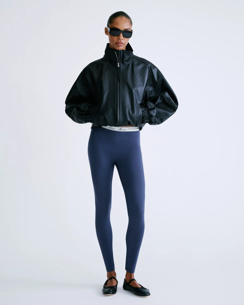 Blue Sporty Leggings