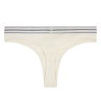 Lima White Comfy String Briefs