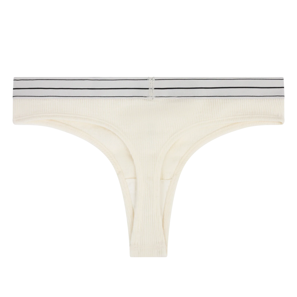 Lima White Comfy String Briefs