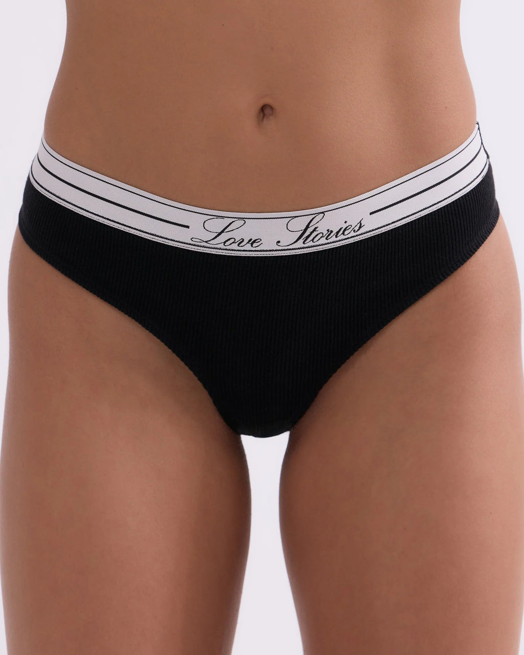 Lima Black Comfy String Briefs