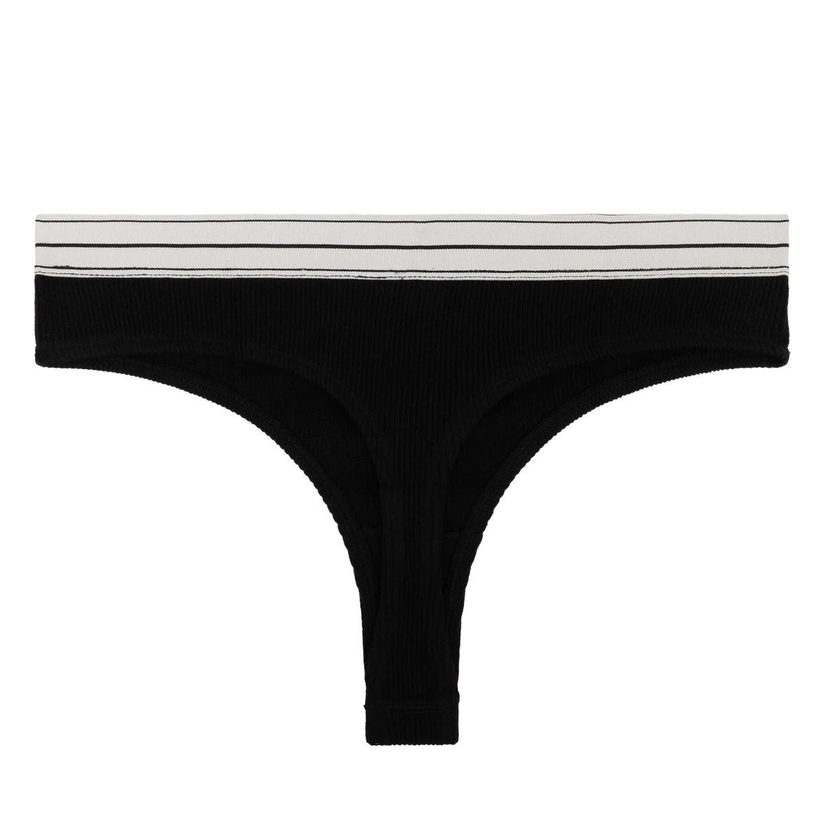 Lima Black Comfy String Briefs