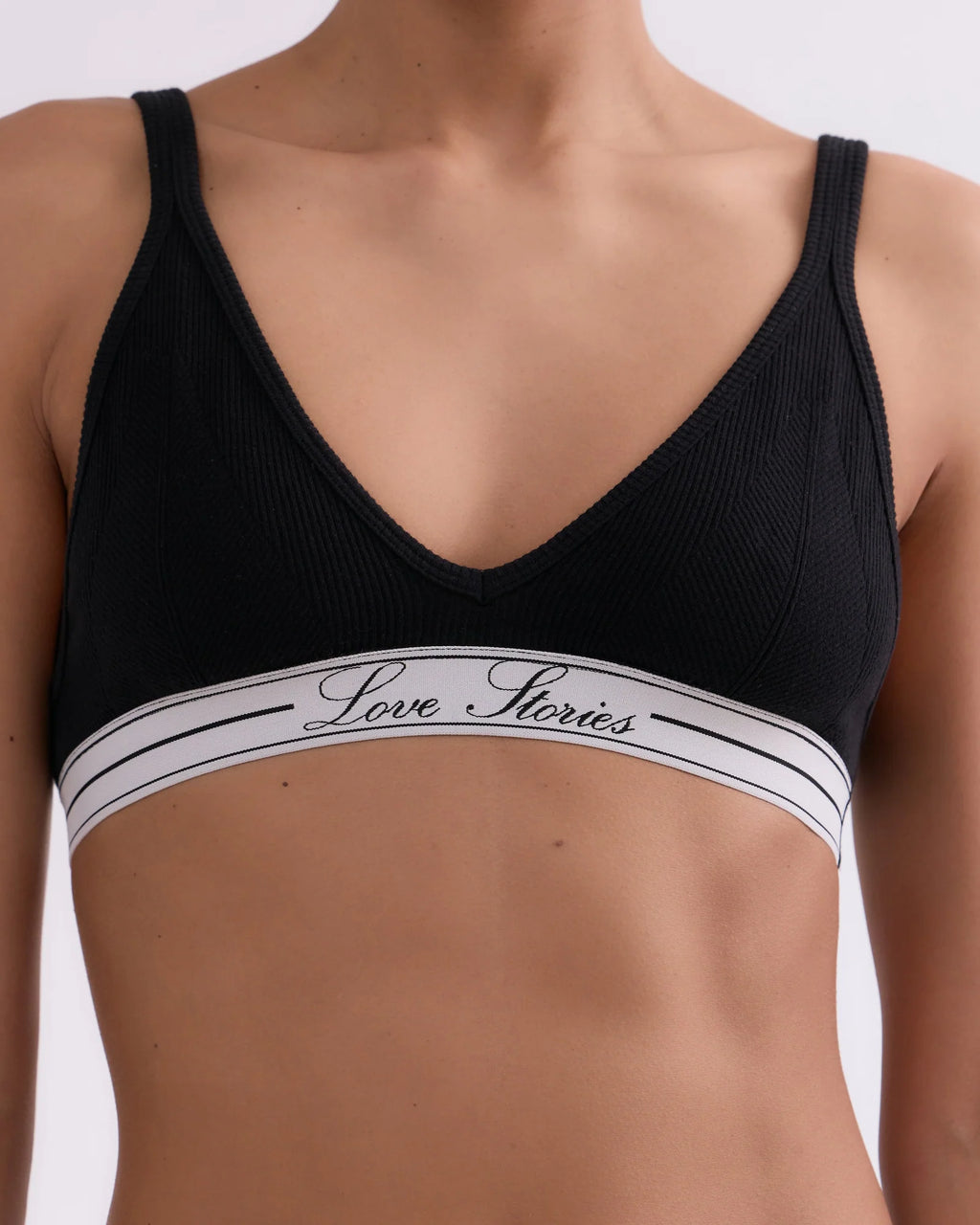 Posey Black Stylish Sporty Bralette