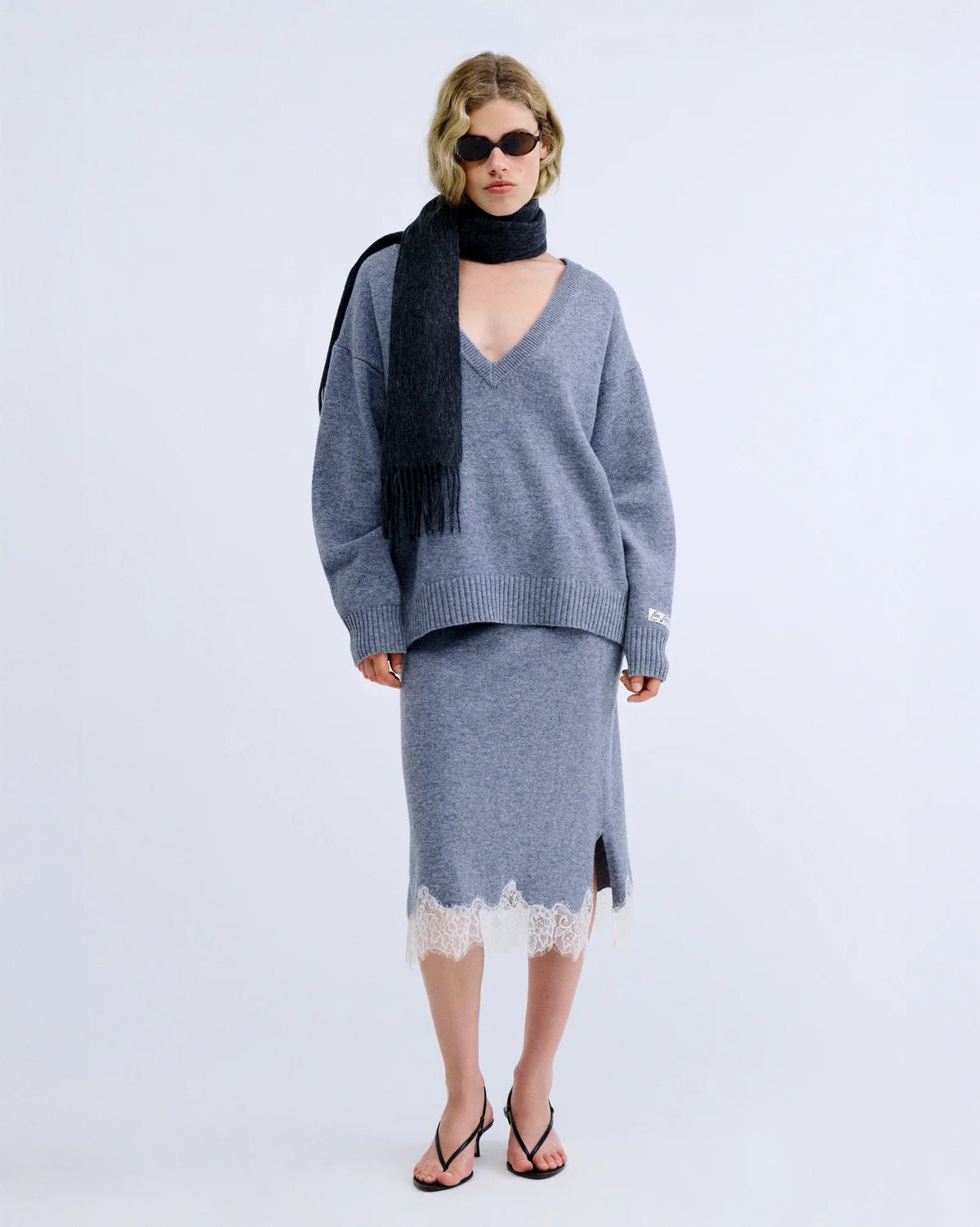 Mia Elegant Mid-Waist Skirt