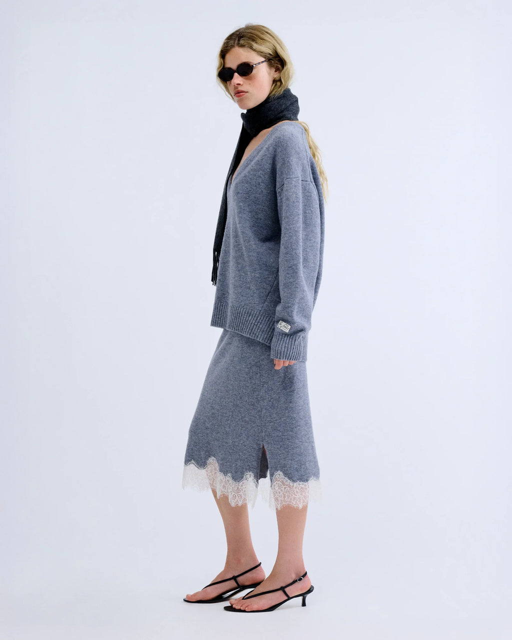 Mia Elegant Mid-Waist Skirt