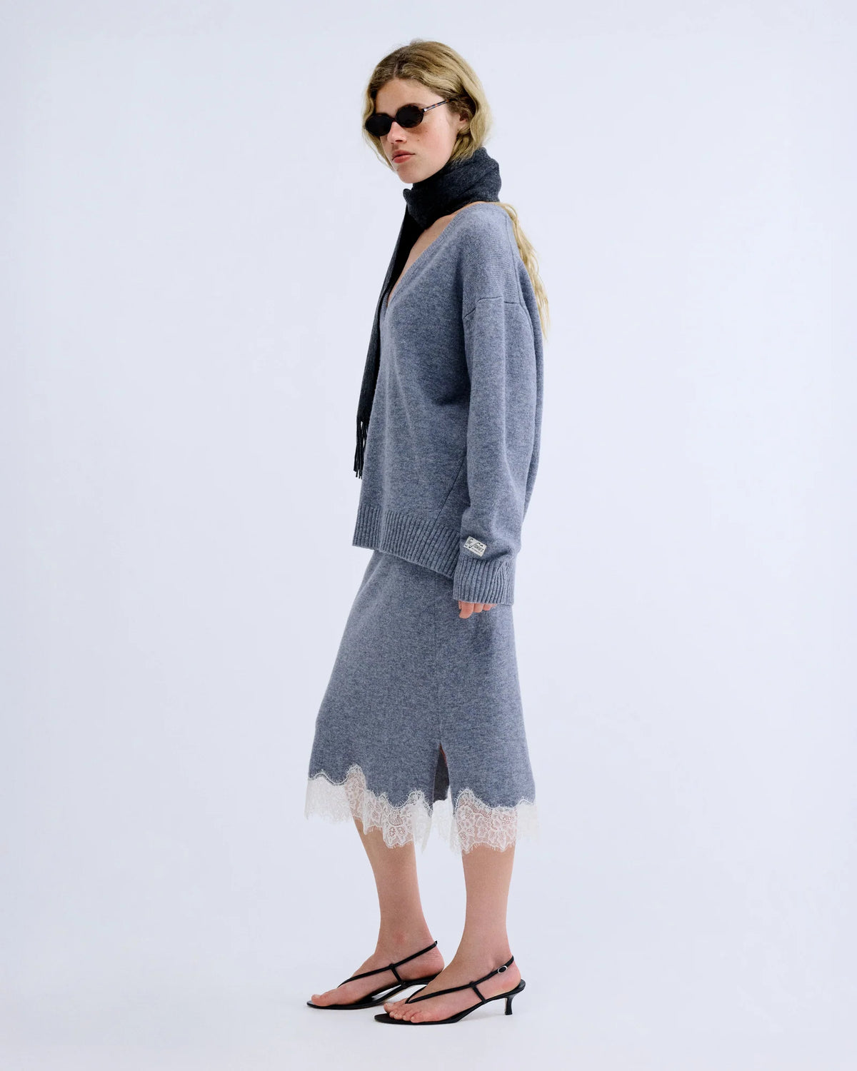 Mia Elegant Mid-Waist Skirt