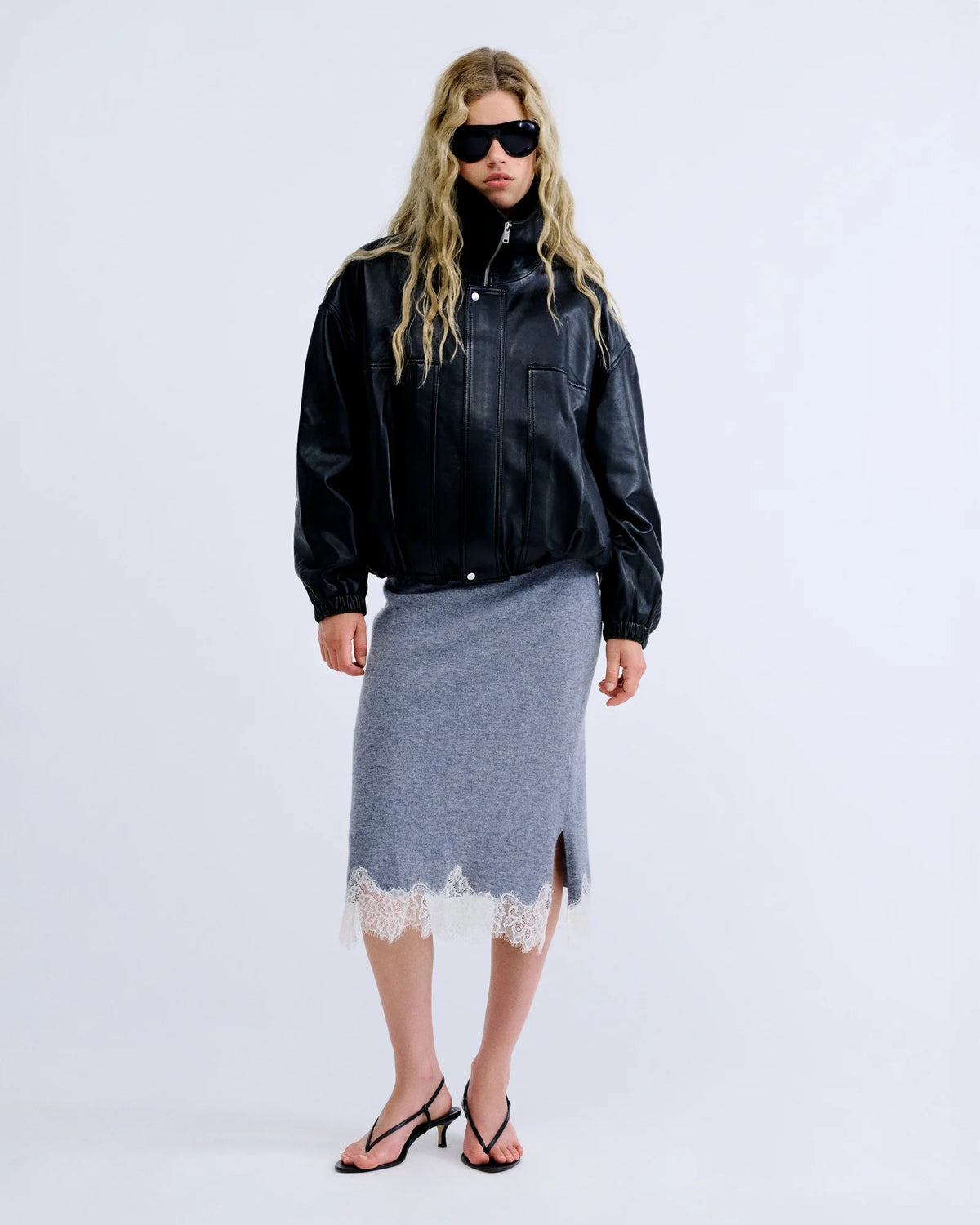 Mia Elegant Mid-Waist Skirt