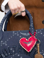 Keyring Heart Tag