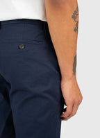 Slim-Fit Cotton Pants