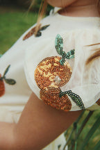 Orange Tulle Dress