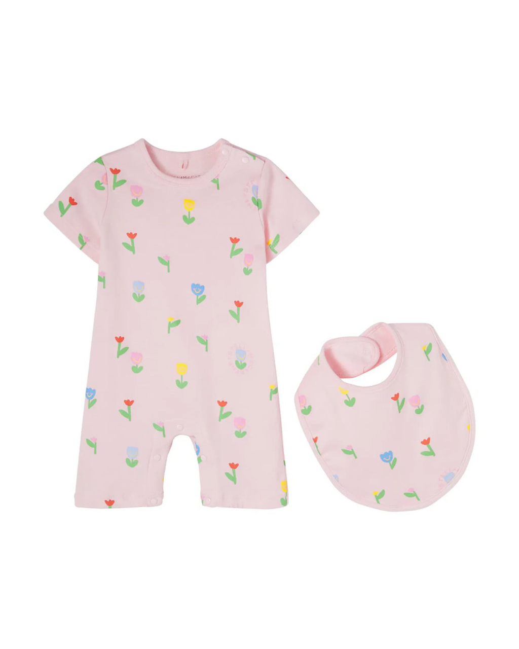 Baby Pink Flowers Set