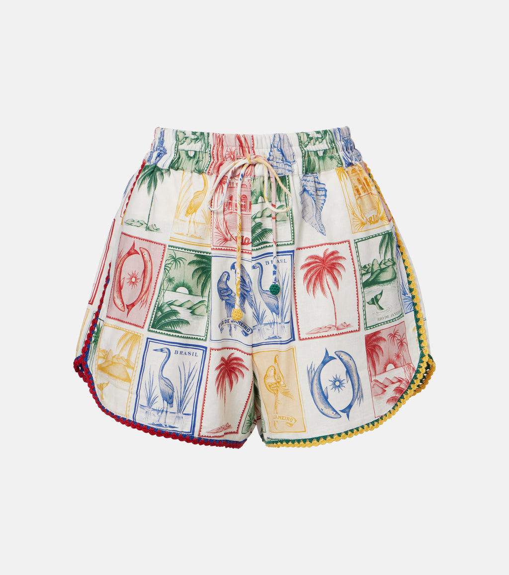 Brasil Vintage Crochet Shorts
