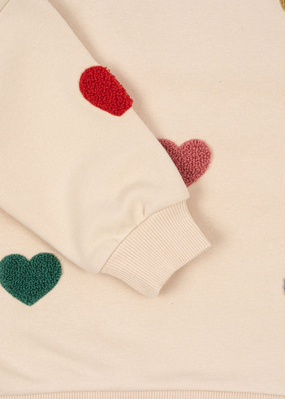 Lou Hearts Sweatshirt