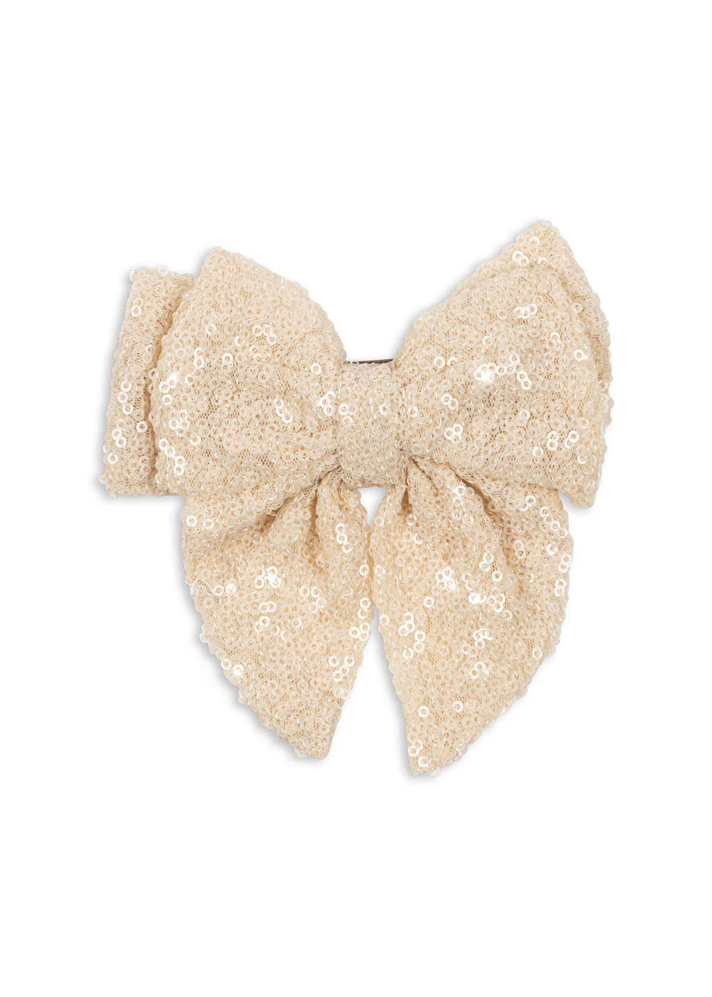 Sequin Bow Hair Clip