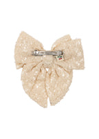 Sequin Bow Hair Clip