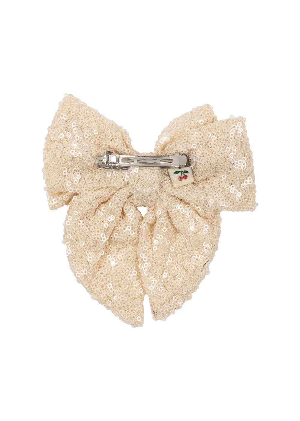 Sequin Bow Hair Clip