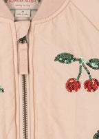 Juno Sequin Bomber Jacket