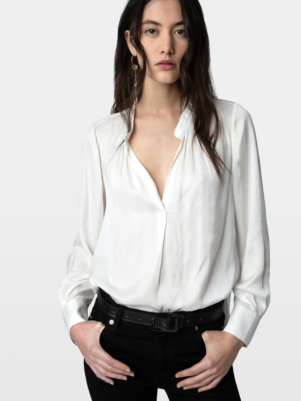 Tink Satin Blouse