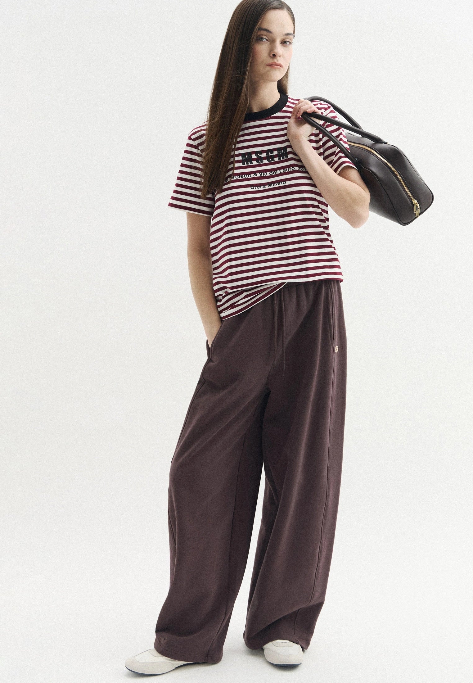 Striped Logo T-Shirt
