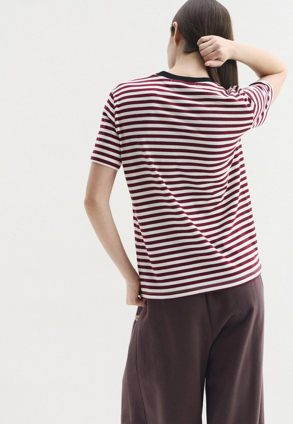 Striped Logo T-Shirt