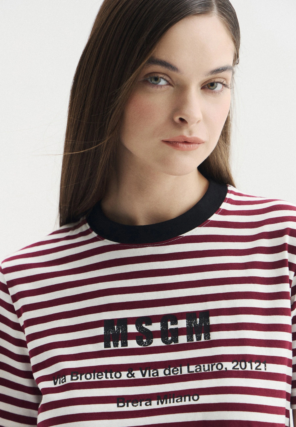Striped Logo T-Shirt