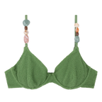 Romeo Green Two-Piece Swim