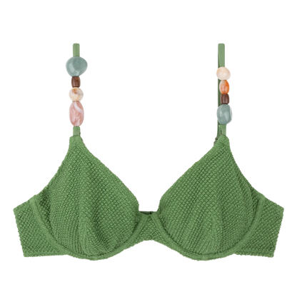 Romeo Green Two-Piece Swim