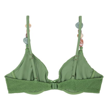Romeo Green Two-Piece Swim