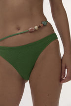 Romeo Green Two-Piece Swim