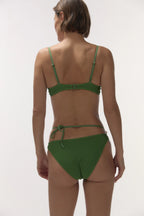 Romeo Green Two-Piece Swim