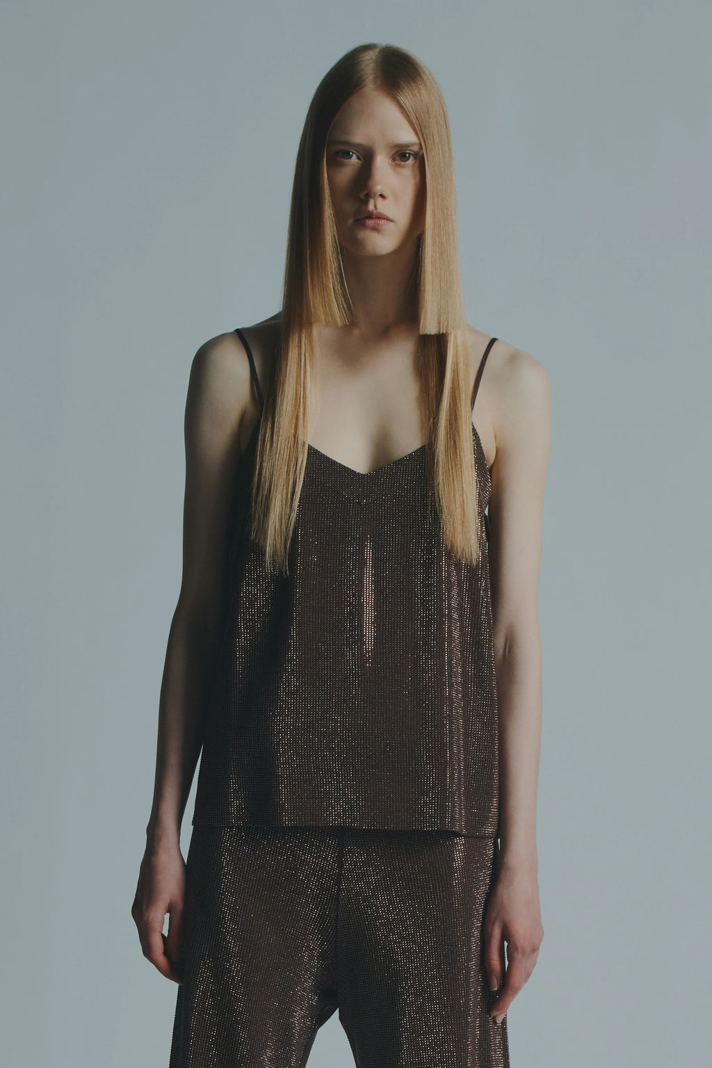 Micro-Studded Viscose Top