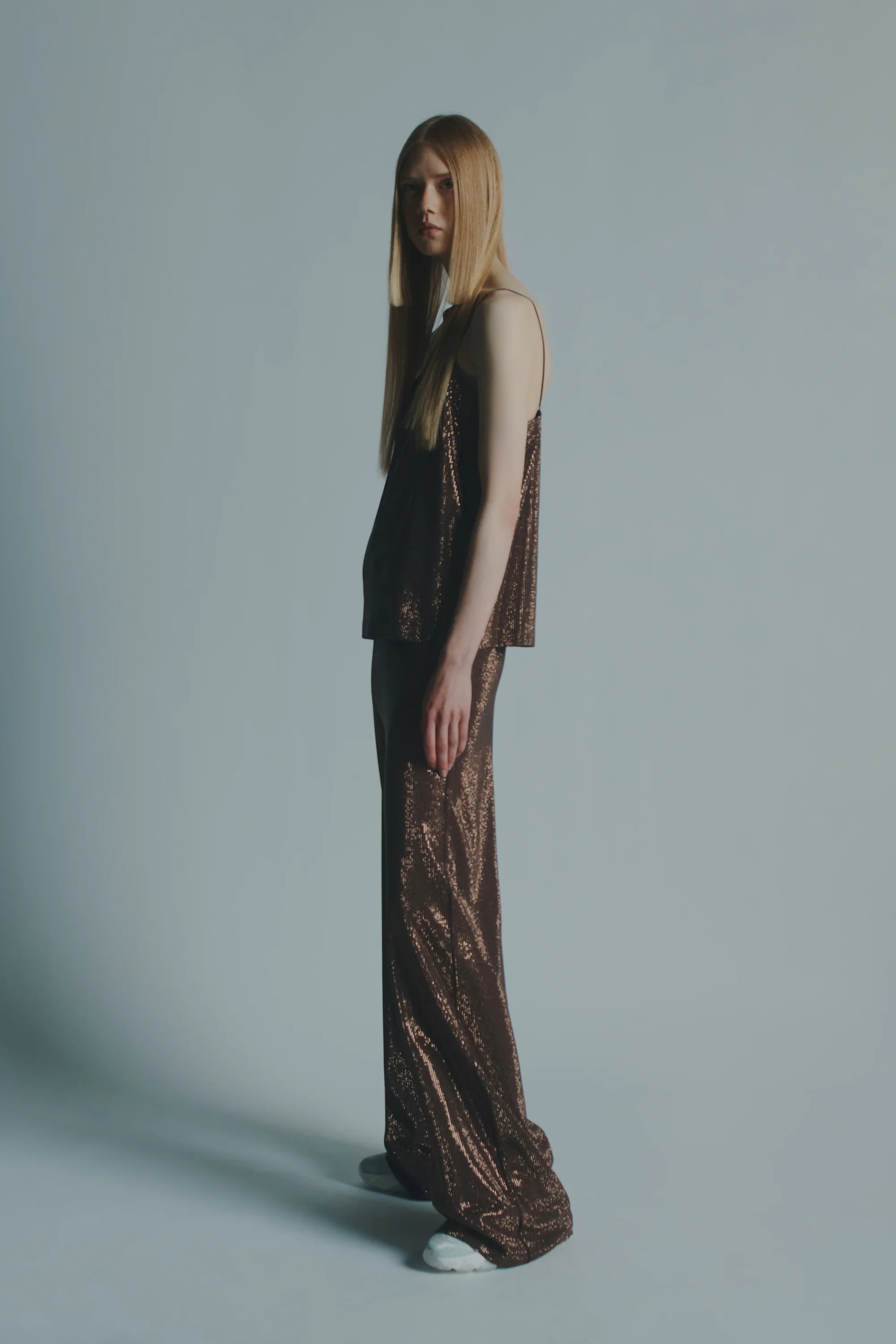 Micro-Studded Viscose Top