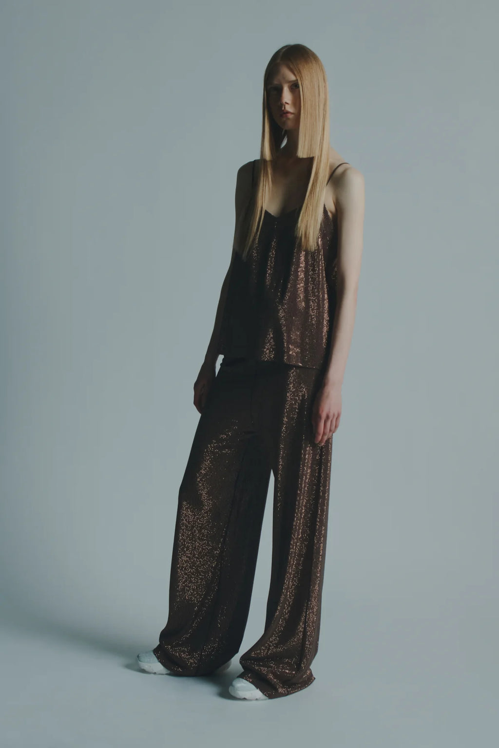 Micro-Studded Viscose Top