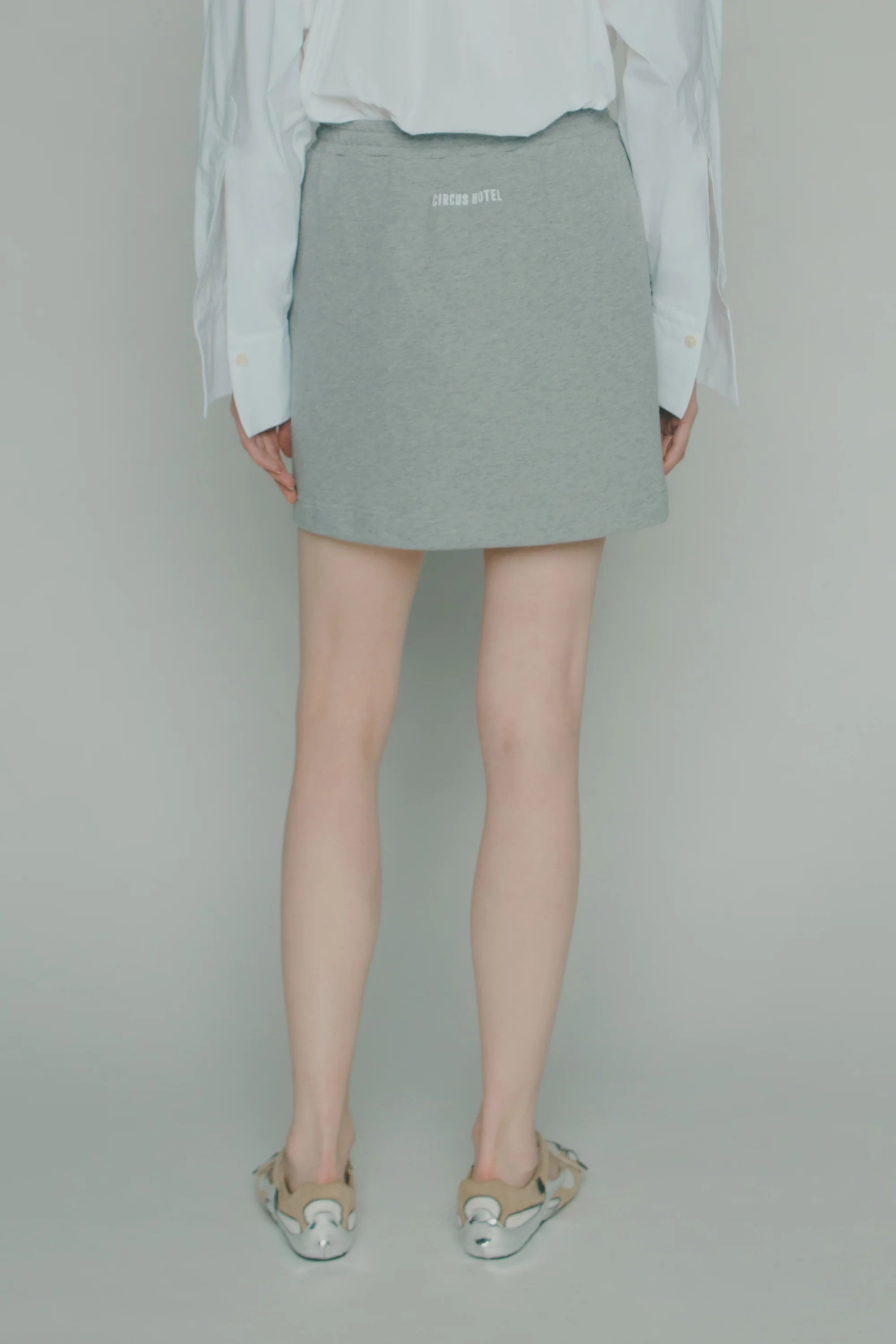 Strass Mini Sweatskirt