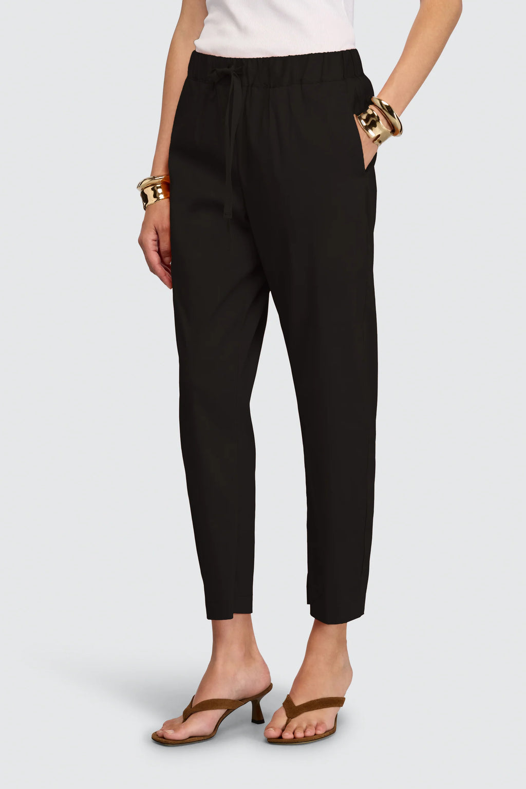 Drawstring-Waist Trousers