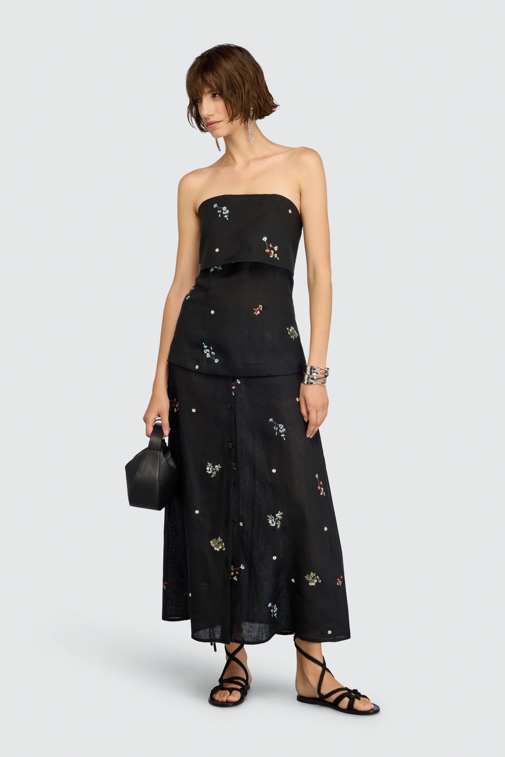 Faustine Linen Skirt
