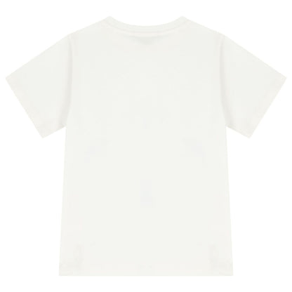 Boys White Logo T-Shirt