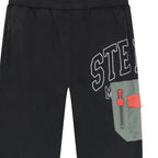 Boys Black Joggers