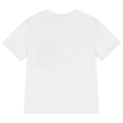 Boys White Logo T-Shirt