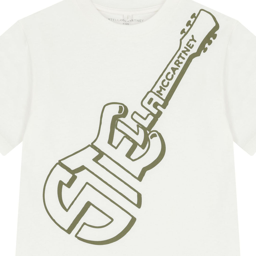 Ivory Guitar Logo T-Shirt