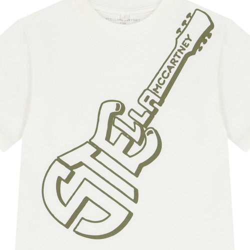 Ivory Guitar Logo T-Shirt