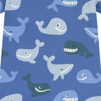 Whale Print Shortie Swimsuit