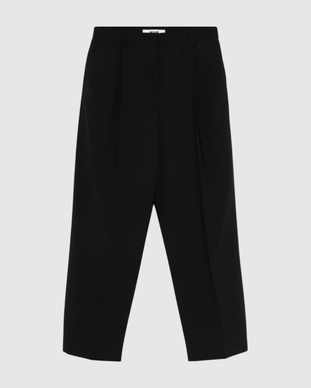 Black Cropped Trousers