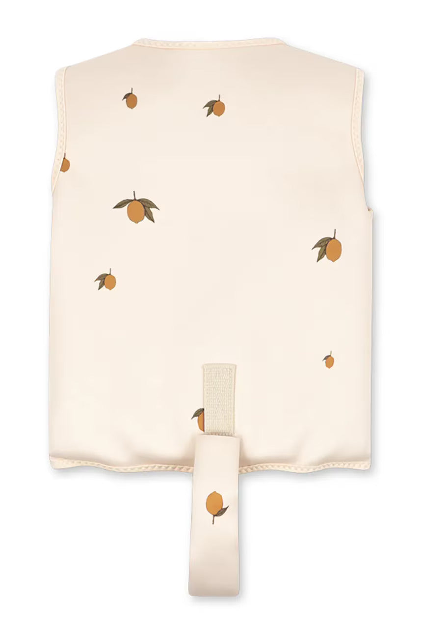 Lemon Print Swimming Vest
