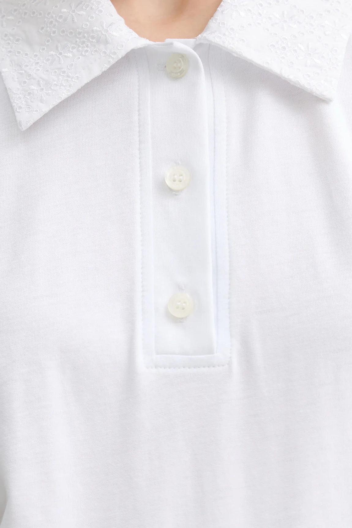 White Collar T-Shirt