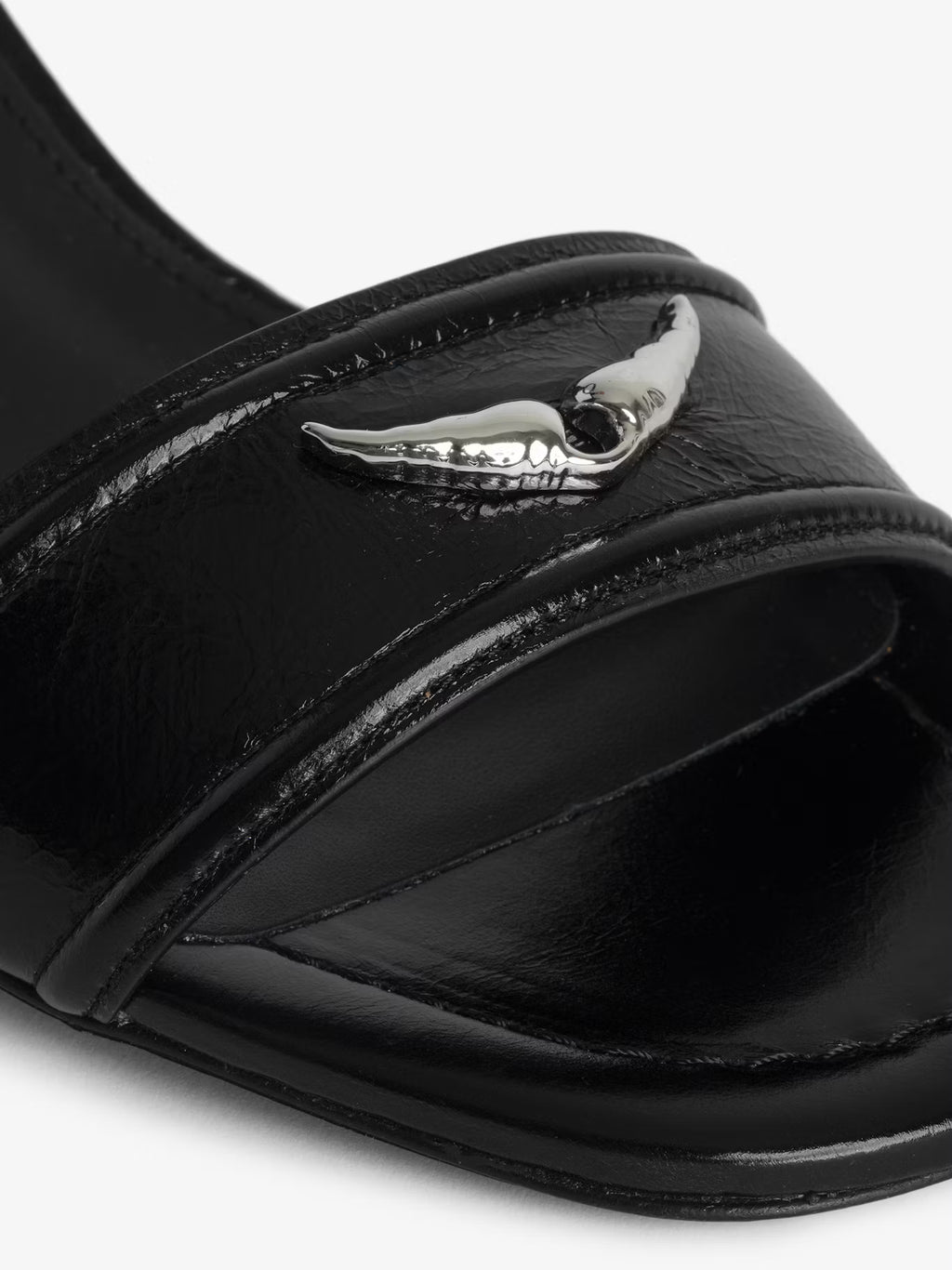 Caprese Black Sandals
