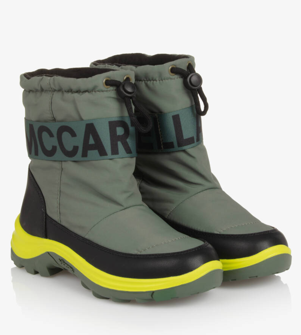 Khaki Vibram Snow Boots